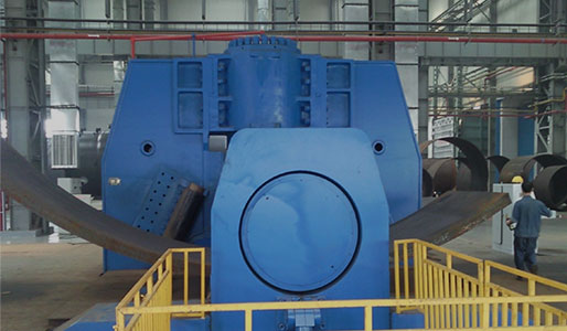 120×3200 mm 3ロール曲げ機