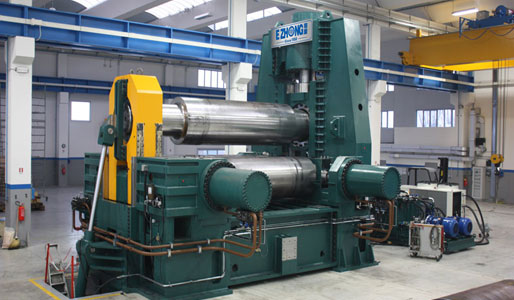 80×3200 mm 3ロール曲げ機