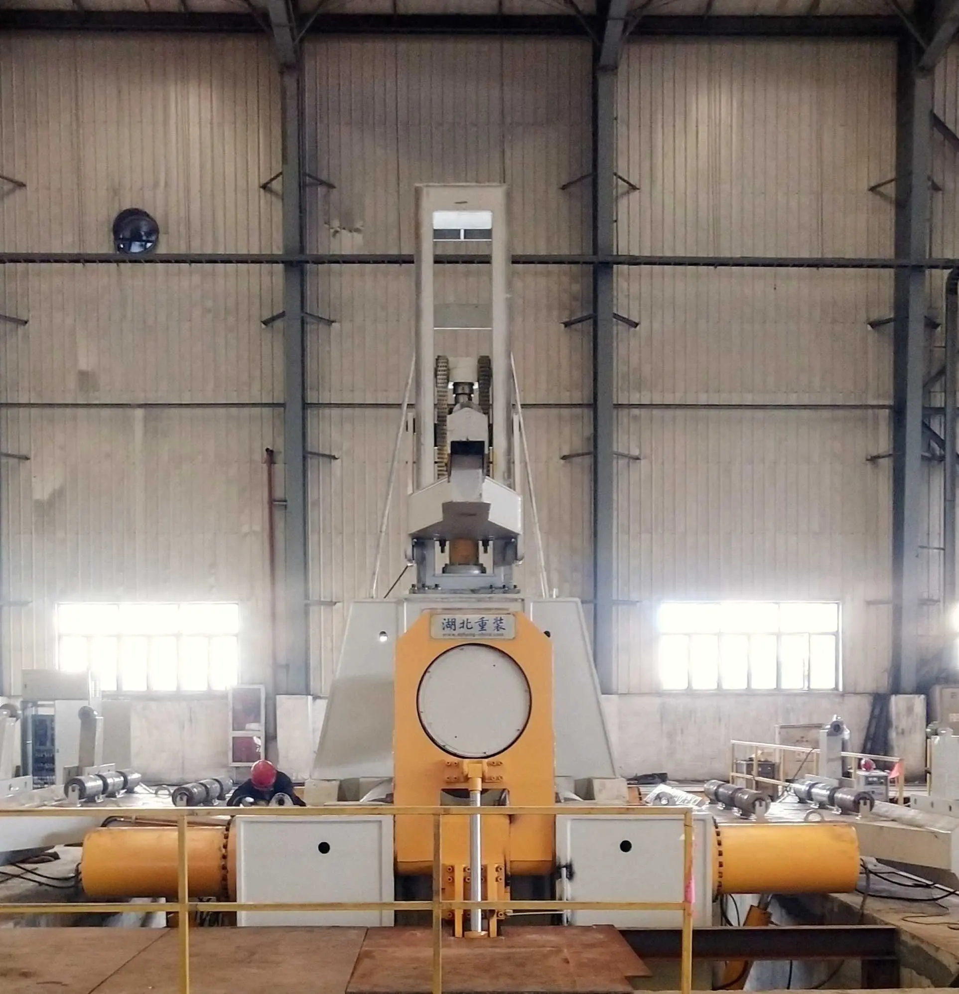 EZHONG Specialized Plate Rolling Machine For Wind Power Tower