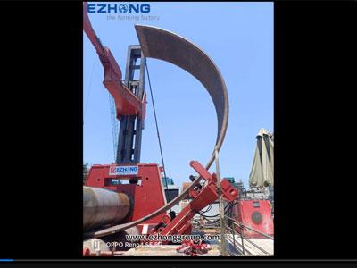 EZHONGプレートローリングマシンのローリングプロセス