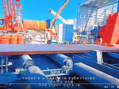 アラブ首長国連邦サイト-完全油圧3ロールプレートローリングマシン